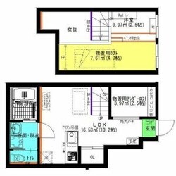 Raffine賑町(ラフィネ賑町)の物件間取画像